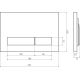 Панель смыва Axus 097HDC