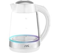 Электрический чайник JVC JK-KE1705 белый/серебристый