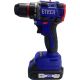 Дрель-шуруповерт ETECH TEH-18BL с 2-мя АКБ, кейс