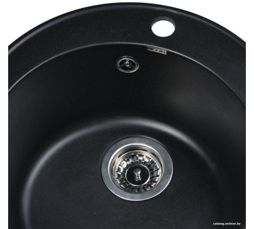 Кухонная мойка Wisent 480-25WR с сифоном GER013