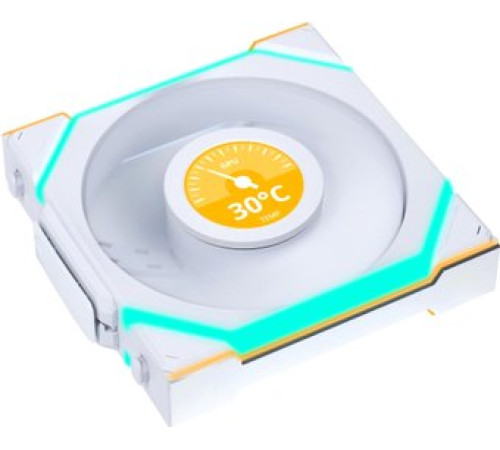 Вентилятор для корпуса Lian Li Uni Fan SL 120 Wireless LCD Reverse G99.12RSLLCD1W1W.R0