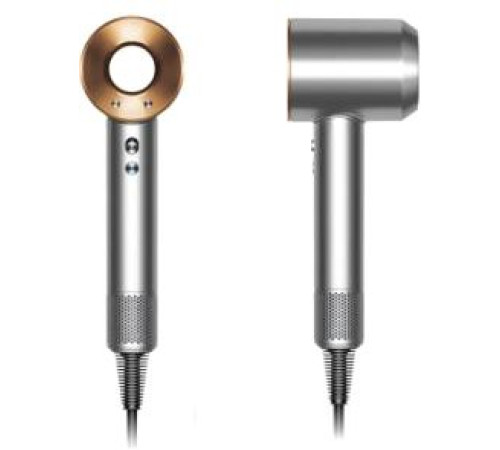 Фен Dyson HD07 Supersonic евровилка, никель/медный