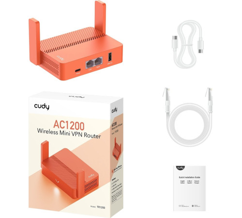 Wi-Fi роутер Cudy TR1200 1.0