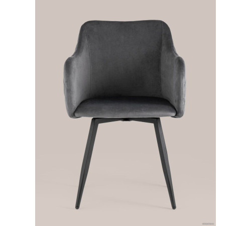 Стул Stool Group Ника MC66-5F KD HLR-21 велюр серый