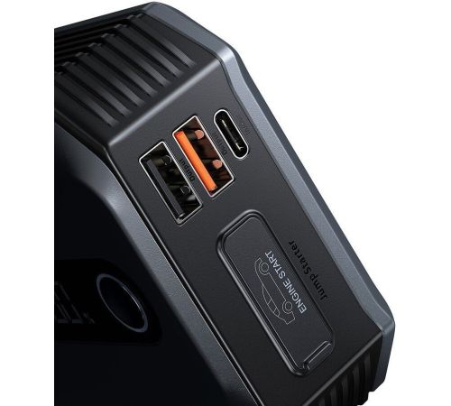 Портативное пусковое устройство Baseus Super Energy Max Car Jump Starter 20000mAh Cosmic Black C0120500