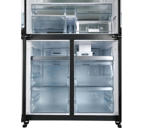 Четырёхдверный холодильник Hitachi R-WB820VUC2GBK