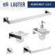 Набор аксессуаров для ванной Lauter 21SH71061 + 21SH71091 + 21SH71071 + 21SH71091 + 21SH71011 Chrome, 5 предметов