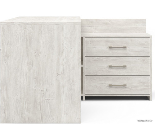 Стол MyStar Кросс ИВ-120.01.00 дуб бонифаций/белый