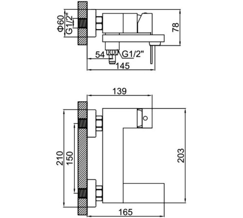 Смеситель Ledeme L73125