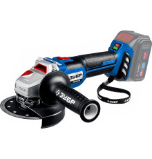 Угловая шлифмашина Зубр Профессионал AB-125 без АКБ