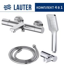 Смеситель Lauter Temp 21YH50427-4 с лейкой Relexa Fleur 21S00126