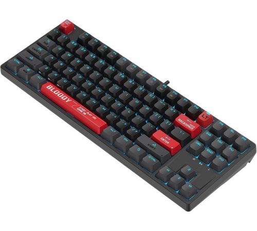 Клавиатура A4Tech Bloody AT87 черный/красный