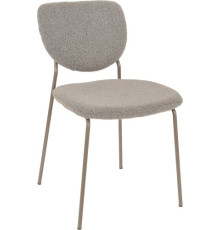 Стул Stool Group Gigi DRC-9155-B темно-серый букле/ножки серые