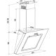 Кухонная вытяжка Weissgauff Sigma 60 PB WH