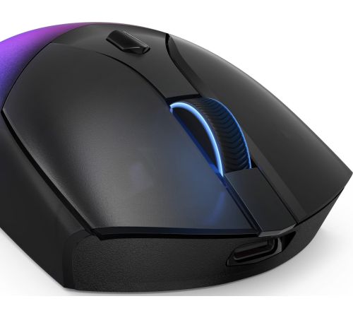Игровая мышь Lenovo M410 Wireless RGB черный