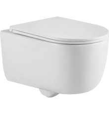 Унитаз подвесной Berges Wasserhaus Tornas c сиденьем Slim SO микролифт