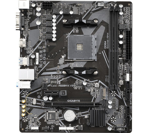 Материнская плата Gigabyte A520M K V2 rev. 1.0