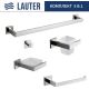 Набор аксессуаров для ванной Lauter 21SH71061 + 21SH71051 + 21SH71071 + 21SH71091 + 21SH71011 Chrome, 5 предметов