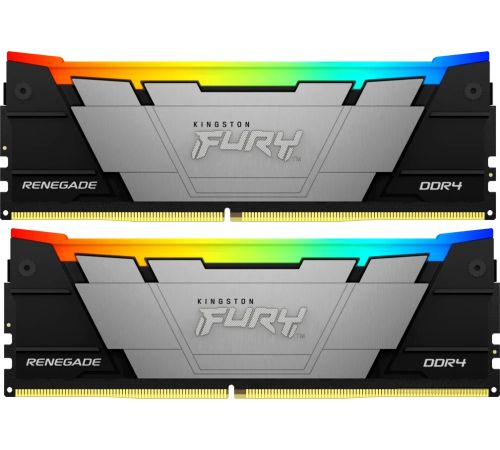 Оперативная память Kingston FURY Renegade RGB 2x8ГБ DDR4 4600 МГц KF446C19RB2AK2/16