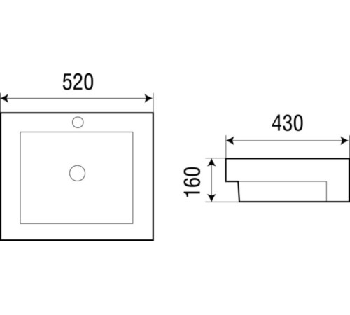 Умывальник WeltWasser Deilbach 4012