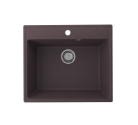Кухонная мойка Ulgran QUARTZ Forte 580-06 трюфель