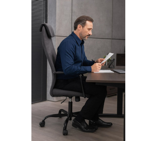 Офисное кресло Everprof Mars Black Fabric черный