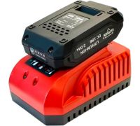 Аккумулятор с зарядным устройством ELITECH 1820.131800-A1 18В + 18В/2 Ah