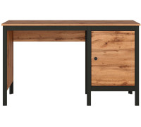 Стол Black Red White Loft BIU/130 дуб вотан/черный матовый