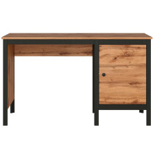 Стол Black Red White Loft BIU/130 дуб вотан/черный матовый