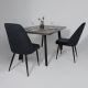 Стул Мамадома Leonard M d24 Black Lux/черный