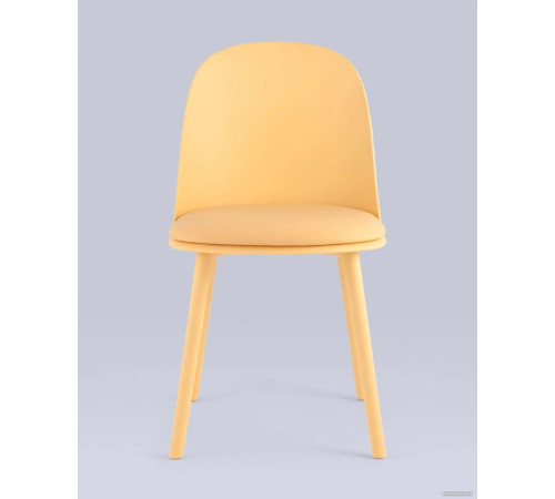Стул Stool Group Fog с подушкой SL-7022DP желтый
