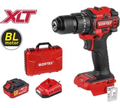 Ударная дрель-шуруповерт Wortex BD 2030-1 Li XLT SET с 1-м АКБ, кейс