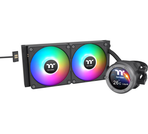 Система жидкостного охлаждения для процессора Thermaltake TH240 V2 Ultra EX ARGB CL-W414-PL12SW-A