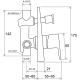 Смеситель Ravak 10° TD 061.00 [X070068]