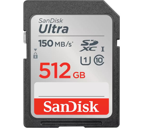 Карта памяти SanDisk Ultra SDXC SDSDUNC-512G-GN6IN 512GB