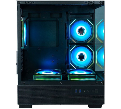 Корпус XASTRA Q400M 5ARGB-C6-UC черный