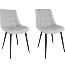 Стул ДСВ Президент 2 шт, серый софт