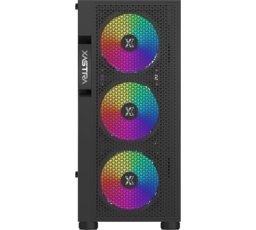 Корпус XASTRA A302 4FRGB черный