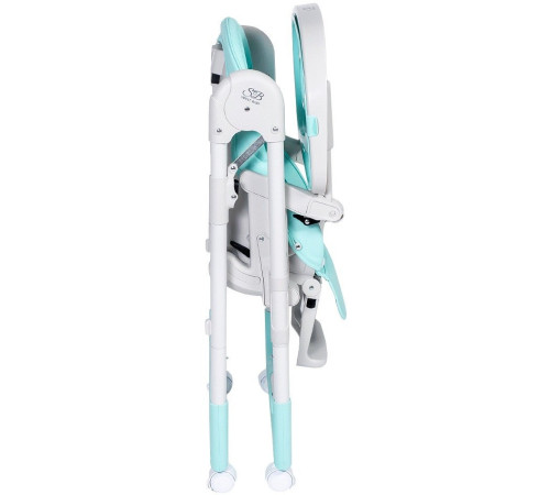 Высокий стульчик Sweet Baby City блестящий/синий