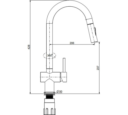 Смеситель Splenka S204.49.05
