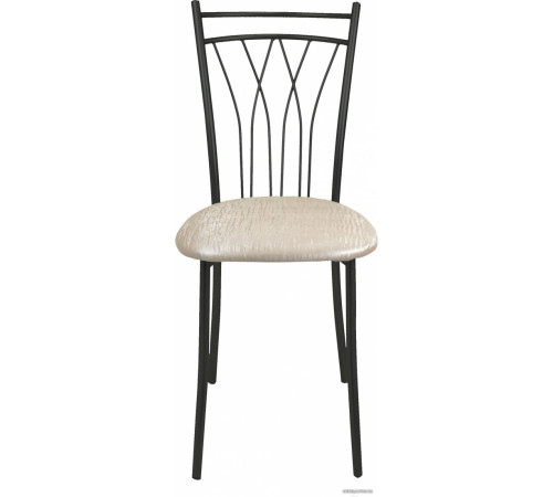 Стул Древпром Премьер ДП2-18 черный матовый/Bengal бежевый