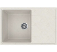 Кухонная мойка Practik PR-M 735-001 белый камень
