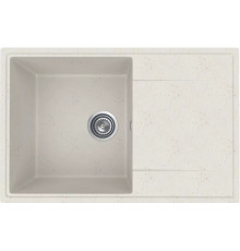 Кухонная мойка Practik PR-M 735-001 белый камень