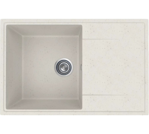 Кухонная мойка Practik PR-M 735-001 белый камень