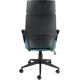 Кресло Norden IQ CX0898H-1-56 черный/бирюзовый