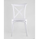 Стул Stool Group Кроссбэк пластиковый белый