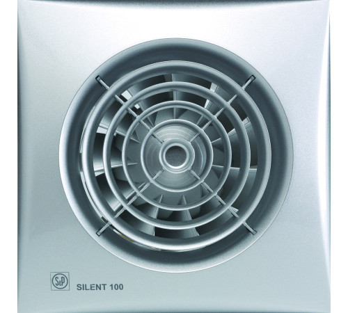 Осевой вентилятор Soler&Palau Silent-100 CHZ Silver [5210322300]
