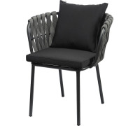 Стул Bergenson Bjorn Braid BB0000812 серый/черный