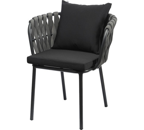 Стул Bergenson Bjorn Braid BB0000812 серый/черный