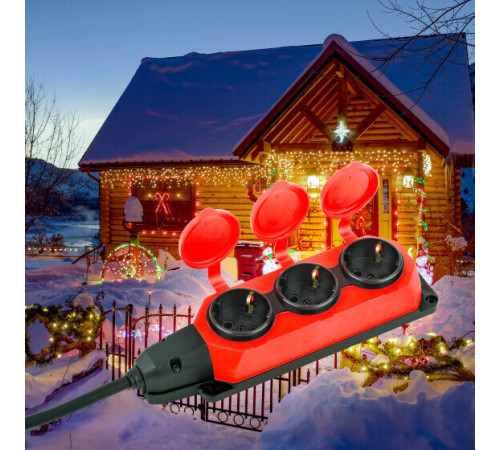 Удлинитель ЭРА UK-3e-3x1.5-40m-IP44KG Б0057583